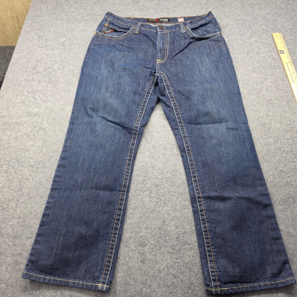 Ariat FR Mens Flame Resistant CAT 2 Denim Jeans Medium Wash 36x30